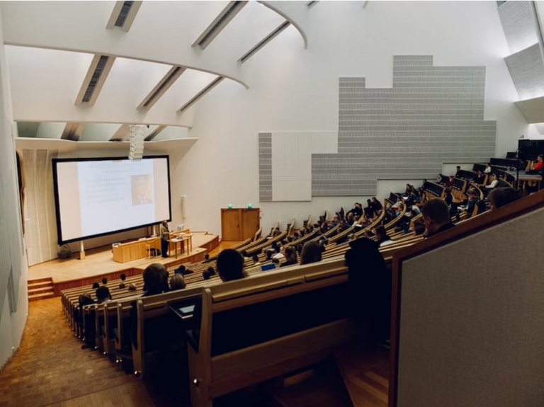 conference in a room